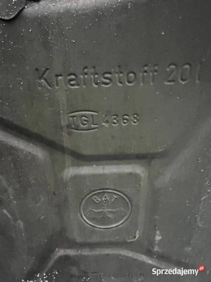 Kanistry metalowe 1x20 1x10 l wielkopolskie Kościan
