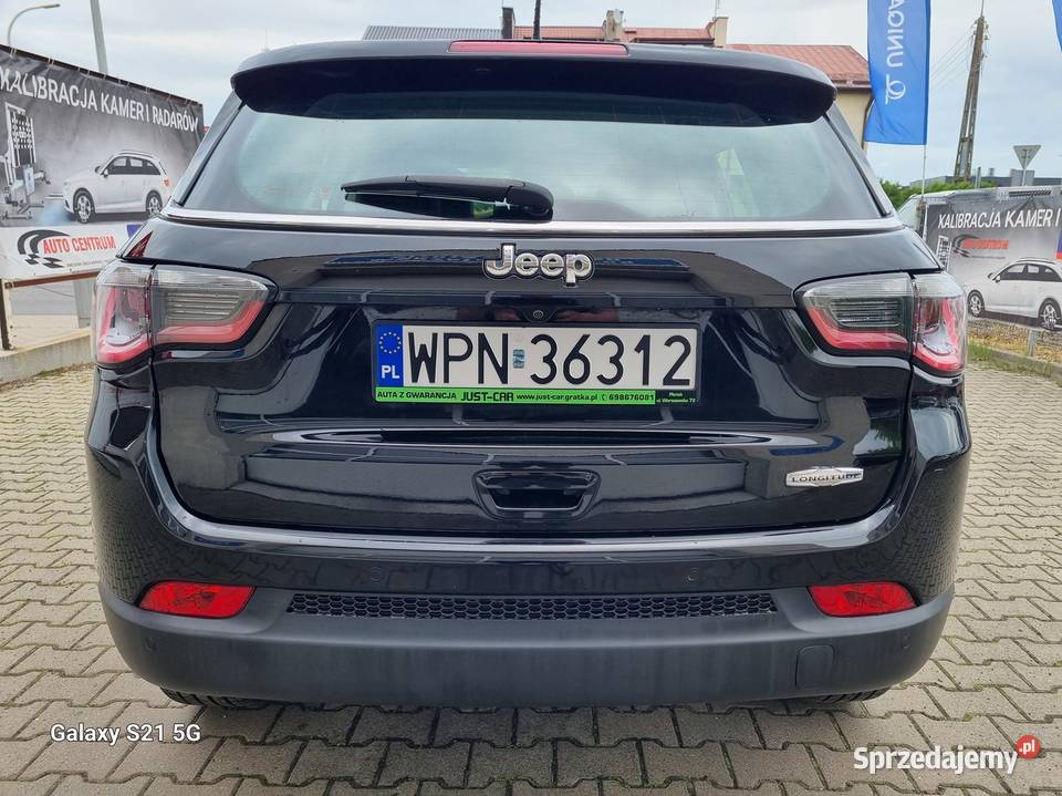 Jeep Compass 14 140 półskóry nawigacja kamera 1368cm3 Jeep mazowieckie Płońsk