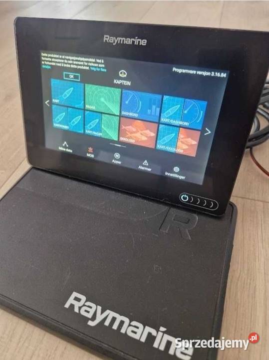 Nawigacja morska ploter map AXIOM 7 Żeglarstwo zachodniopomorskie Kamień Pomorski