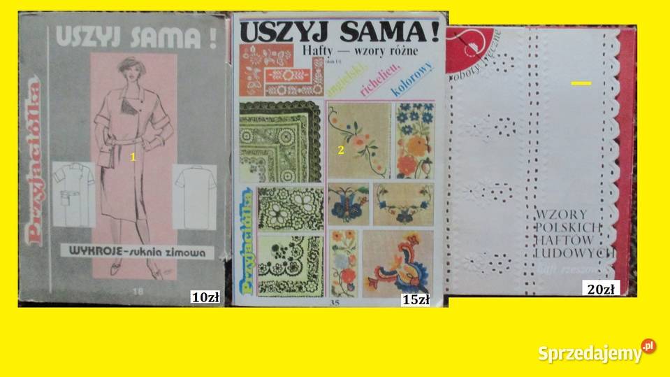 Robótki szycie krawiectwo dziewiarstwo zdrowie Łódź sprzedam