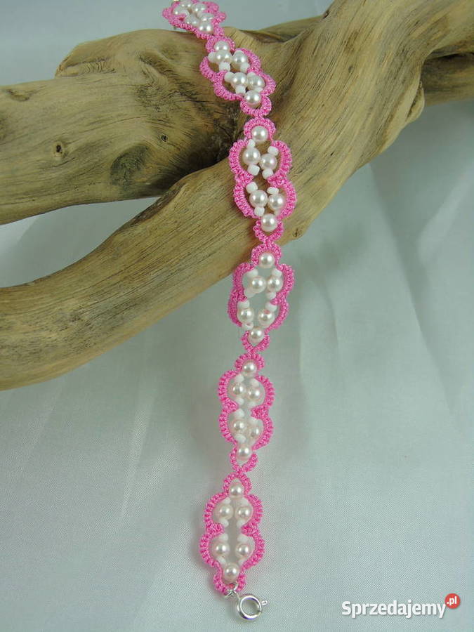 Bransoletka koronkowa małopolskie Wiśniowa