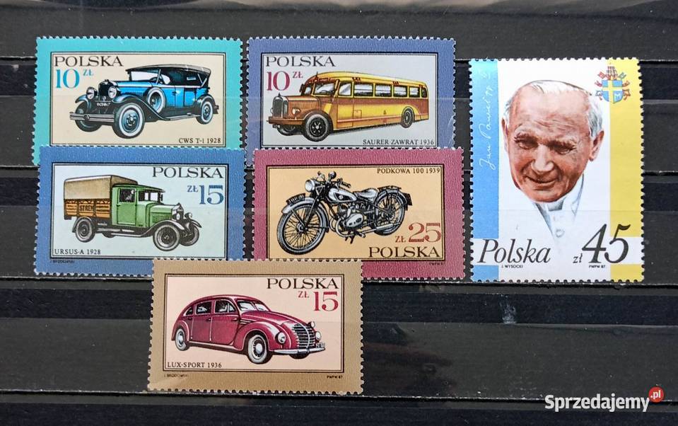 L Znaczki polskie 1987 II kwartał Leźnica Wielka-Osiedle