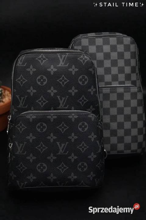 Torba Louis Vuitton 11 czarna męska Świetna Kalisz