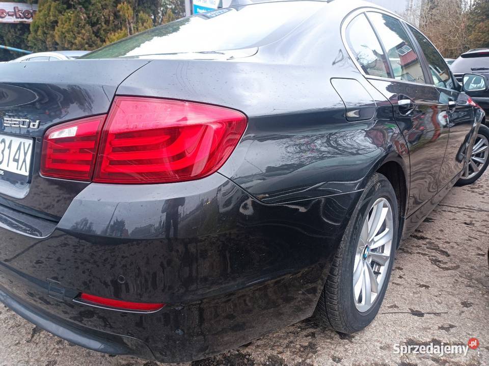 BMW 520d sedan manual zamiana Pruszków