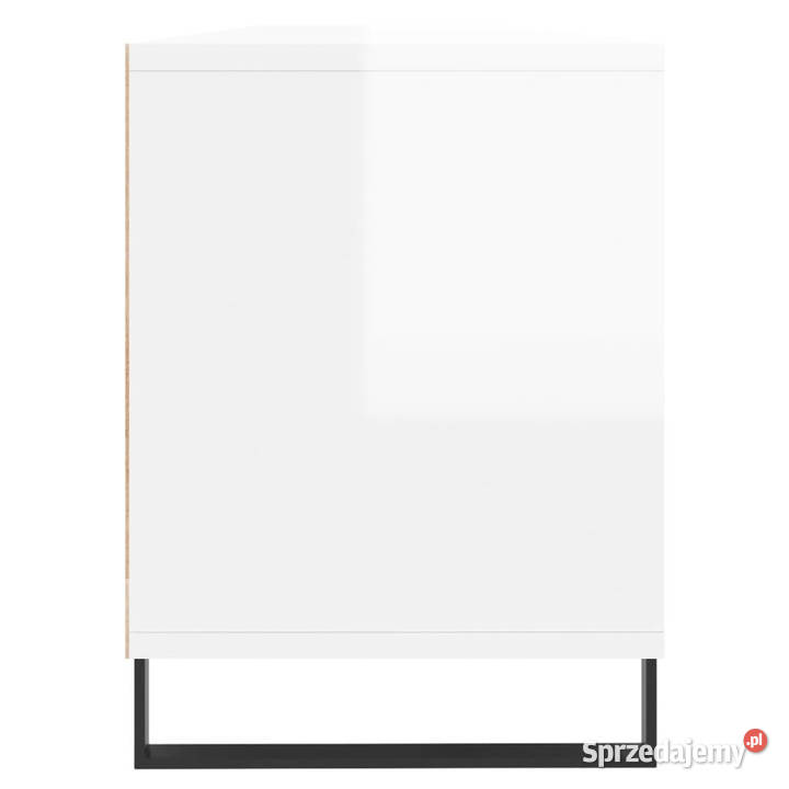 Szafka pod TV wysoki połysk biała 150x30x445 RTV Warszawa