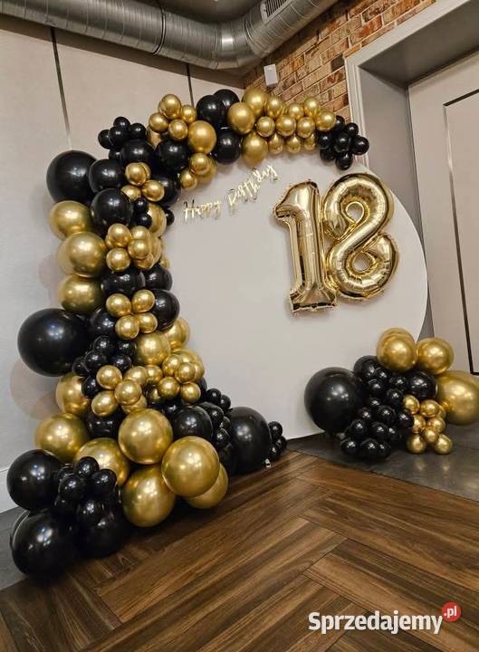 Ścianki balonowe dekoracja imprezy Kalisz
