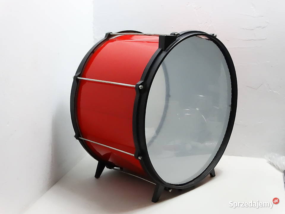 Czerwony Bęben Basy Centrala Instrument Muzyczny lubelskie Biłgoraj