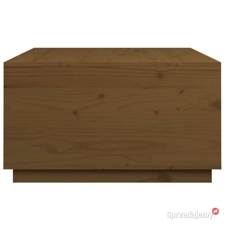 Stolik kawowy miodowy brąz 80x80x45 lite drewno Warszawa
