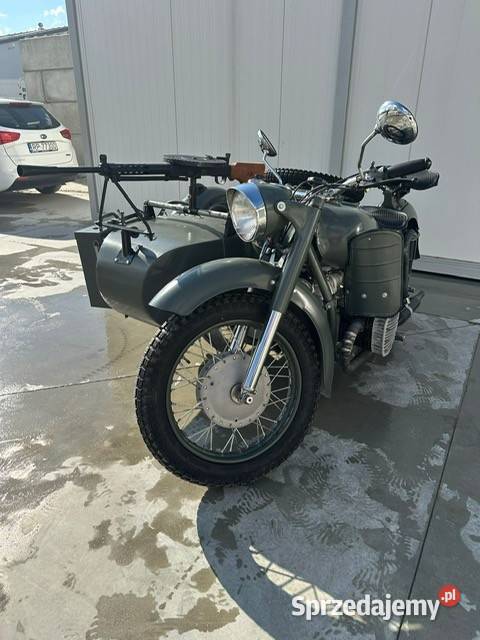 K750 M KMZ Dniepr Ural z wózkiem renowacji Przemyśl