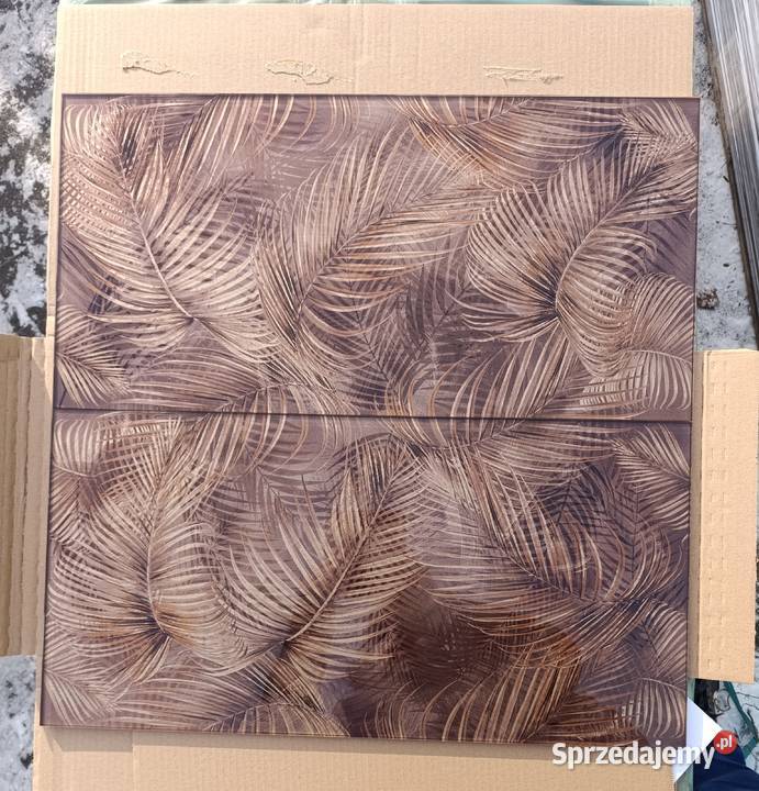 Dekor inserto panel szklany 60x60 Ideal łódzkie