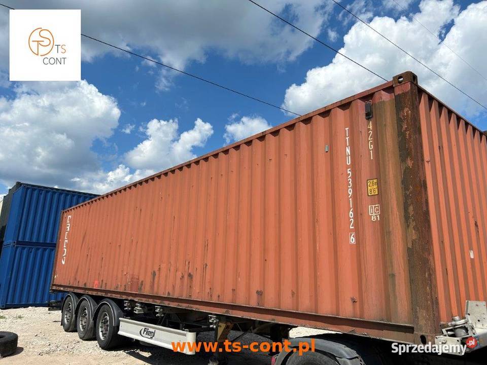Kontener morski magazynowy budowlany 40 DV Łańcut sprzedam
