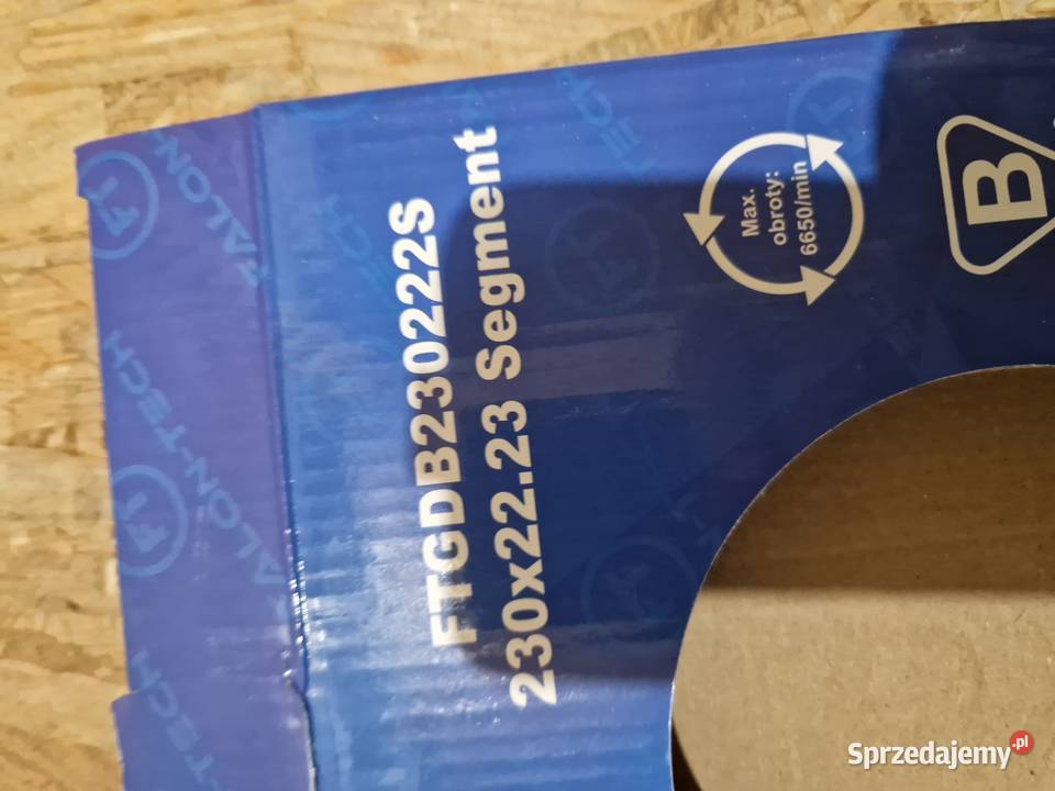 TARCZA DO SZLIFOWANIA BETONU GARNKOWA SEGMENT Głogowa sprzedam