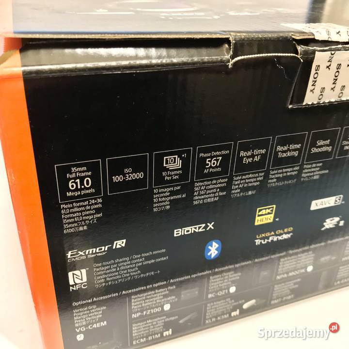SONY Alpha A7R IV ILCE7RM4A Aparat 214 zdjęć Warszawa