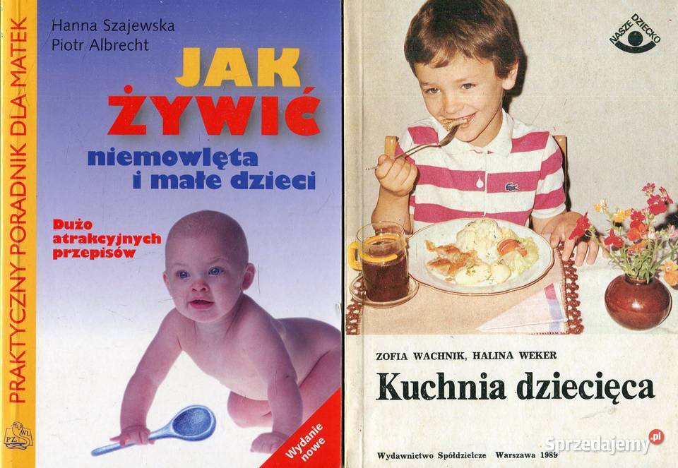 Kuchnia dziecięca żywić niemowlęta i małe dzieci