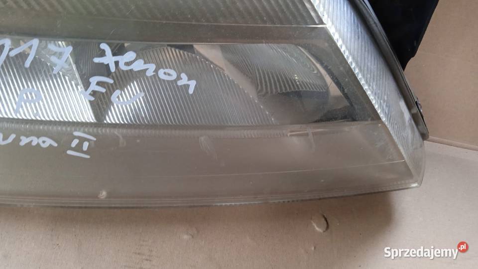 RENAULT LAGUNA II LAMPA PRZÓD PRAWA XENON EU wielkopolskie Zbierkowo