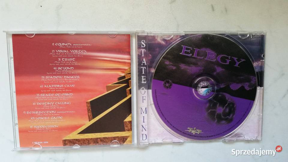 ELEGY State Of Mind 1997 CD lubelskie Puławy