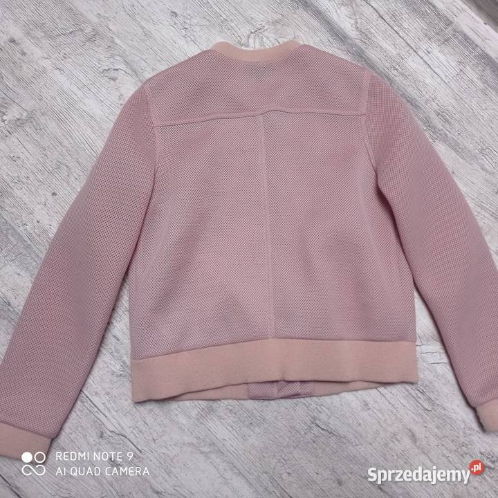 Piankowa bomberka Top Shop 38 pudrowy róż Kurtki i płaszcze Lubartów