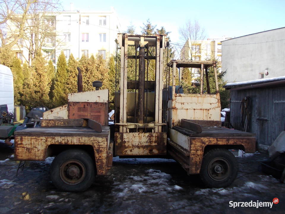 ładowarka płyta z widłami udzwig 5 ton