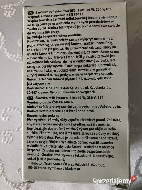 Żarówka Grzybek Lustrzana Zwierciadlana Czerwionka-Leszczyny