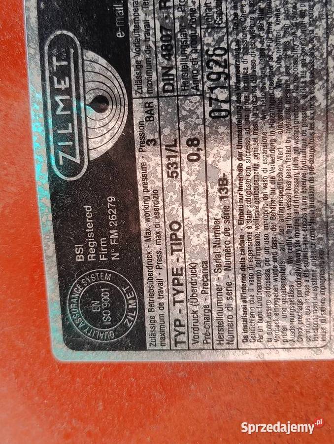 Piec gazowy dwufunkcyjny Brotje Dęblin sprzedam