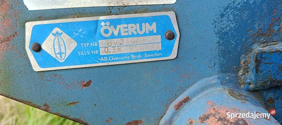 PŁUG OBROTOWY 4 SKIBOWY OVERUM podlaskie Białystok