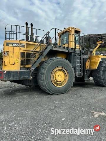 Ładowarka Kolowa maszyna gornicza Komatsu WA 800 śląskie Tychy