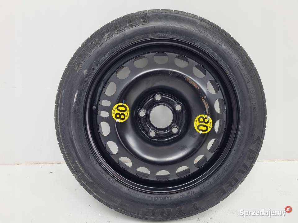 KOŁO DOJAZDOWE Opel Vectra C Astra H 12585 R16 lubelskie Chełm
