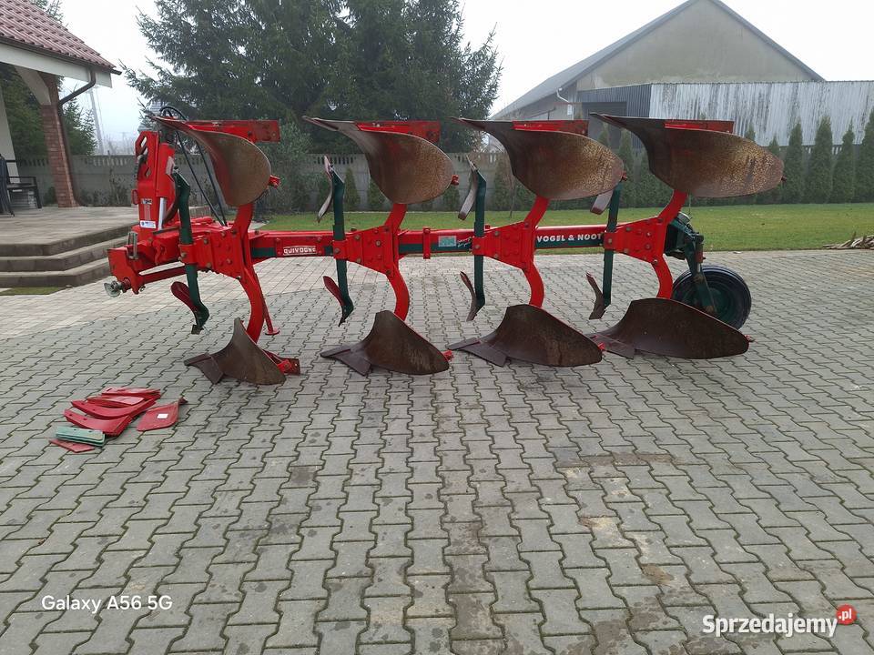 Pług obrotowy 4 skibowy Vogel Noot Września sprzedam