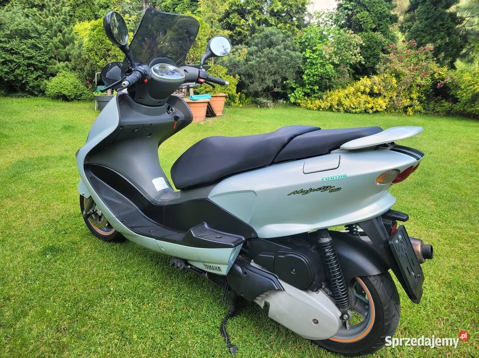 YAMAHA MAJESTY 180 04r italmotopila bezwypadkowy Motoryzacja Piła