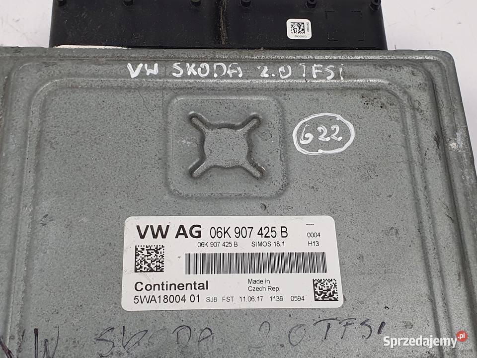 STEROWNIK SILNIKA Skoda Octavia III 18 TSI osobowe