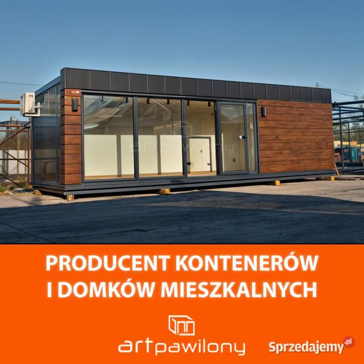 Kontener Biurowy 9x3 m Pawilon Handlowy Usługowy