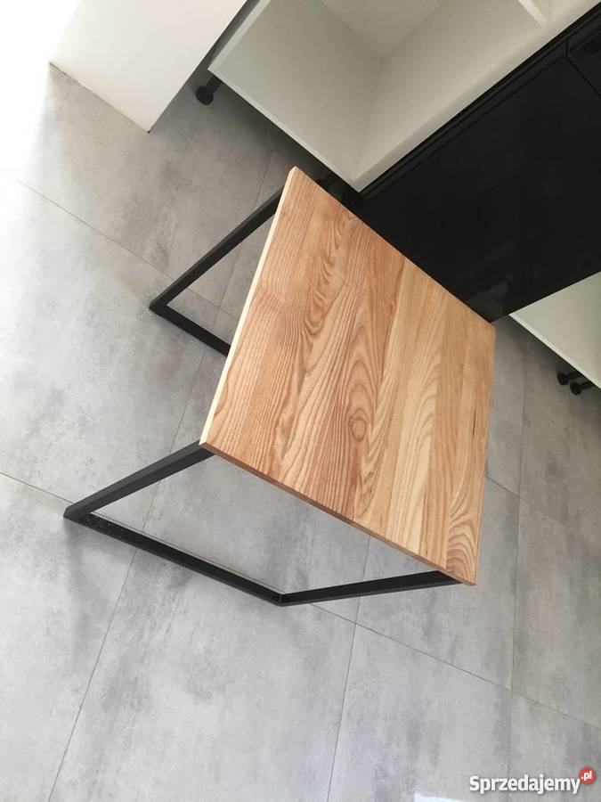 Stolik z profila styl loft 50cm Stoły, krzesła, biurka Krosno