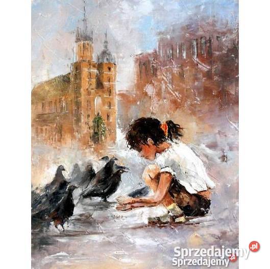 Obraz olejny 5 30x40 Kraków