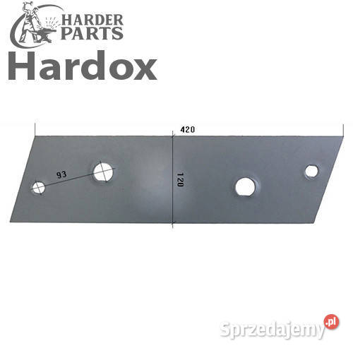 Płoza krótka HARDOX 80505P części do pługa Suwałki sprzedam