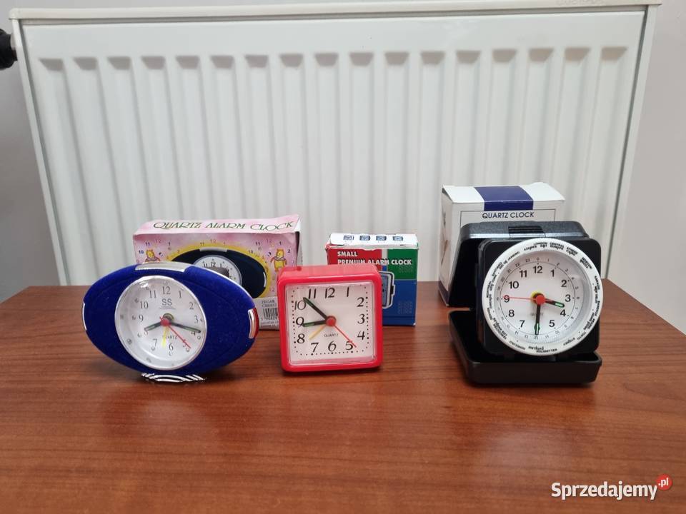 Budzik budziki 3 sztuki fabrycznie nowe Lublin