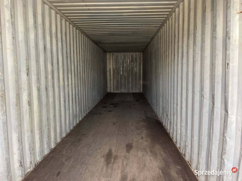 Kontener morski magazynowy 40 DVHC 12 metrowy Magazynowanie Sosnowiec