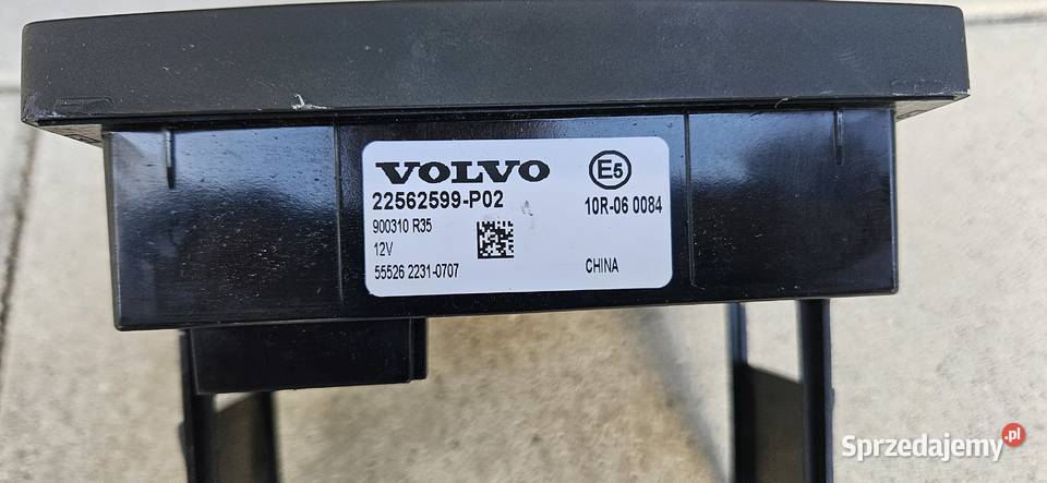 Panel świateł włącznik oświetlenia kabiny Volvo Serock