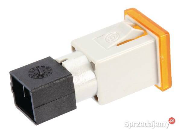 Kontrolka kwadratowa 1224V pomarańczowa Kamionna
