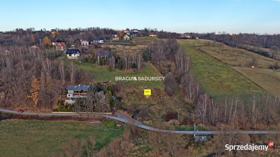 sprzedaży działki 2253m2 Głogoczów 52m