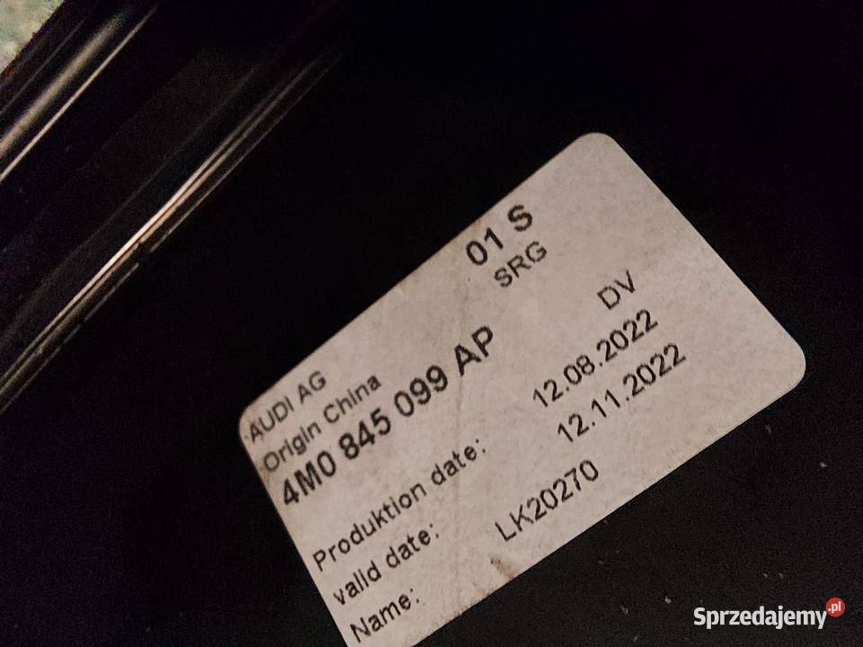 Audi Q7 II LIFT 4M0 TFSI szyba przód przednia