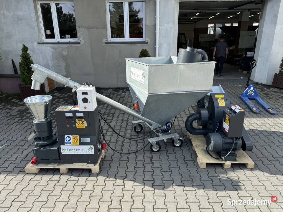 Linia Produkcyjna do Pelletu 150h Wydajności nieuszkodzony