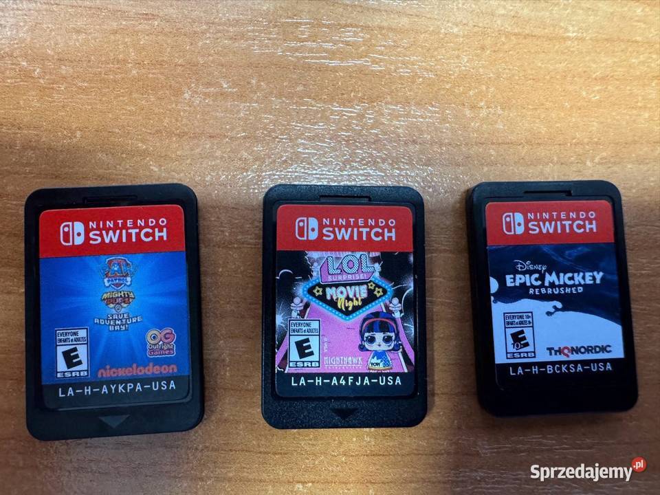 Gry Nintendo Switch Psi Patrol Mighty Epic podkarpackie Mielec sprzedam