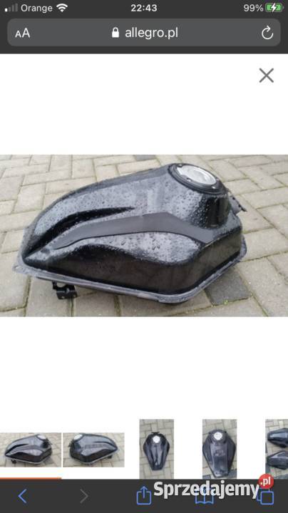 Yamaha MT07 Tracer bak zbiornik paliwa wlew Lwówek