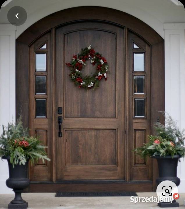 ZEWNĘTRZNE DRZWI DREWNIANE PRODUCENTA DOSTAWA NA mazowieckie sprzedam