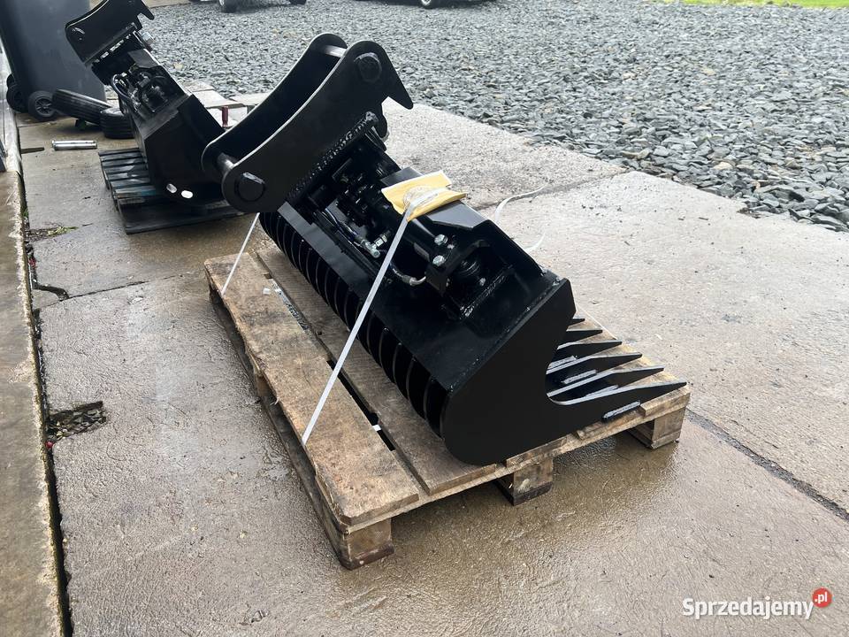 Łyżka skarpowa hydrauliczna ażurowa grabie 120 Mszana Dolna