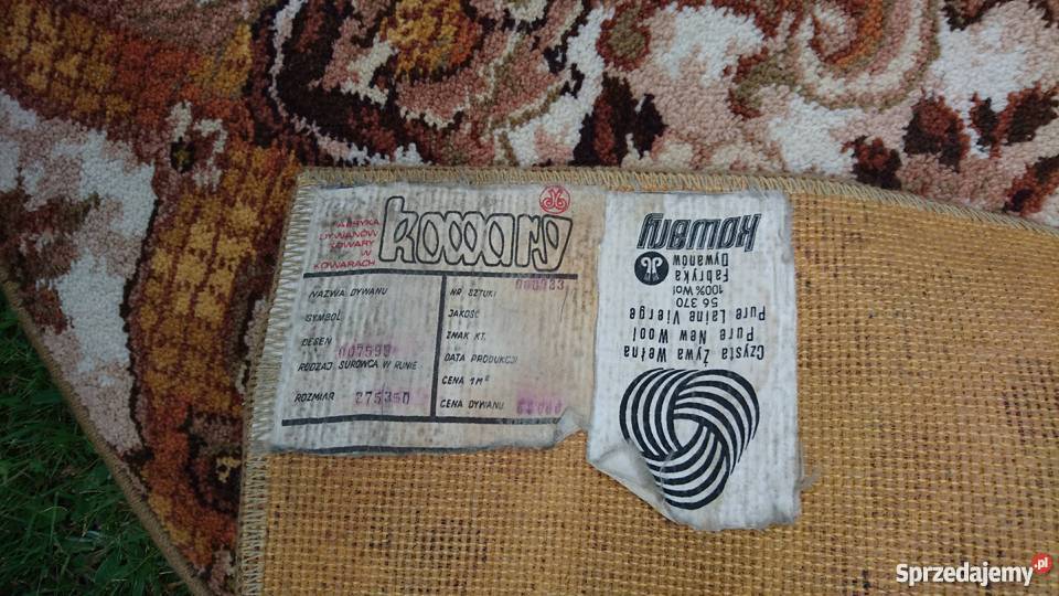 Dywan Kowary 100 wełna Rybnik