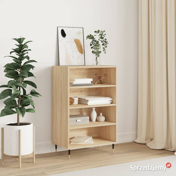 Szafka dąb sonoma 57x35x90 materiał Warszawa