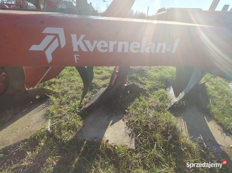 Pług kverneland 160 F 4 skiby Sośno