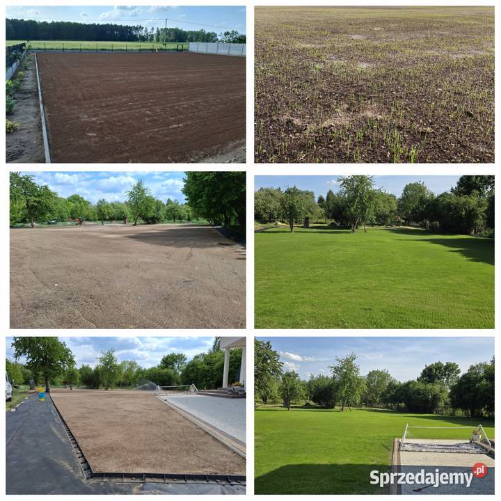 Zakładanie trawinka glebogryzarka przycinanie Pielęgnacja ogrodów i trawników opolskie