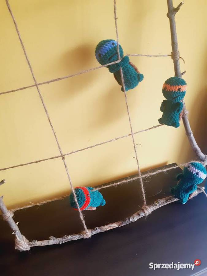 Szydełkowane Żółwie Ninja zabawki maskotki Kraków